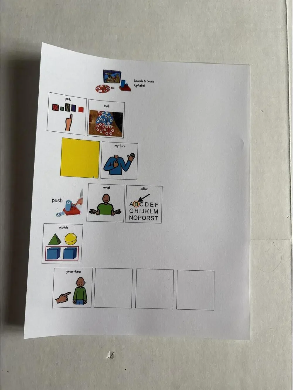 Launch and Learn Alphabet